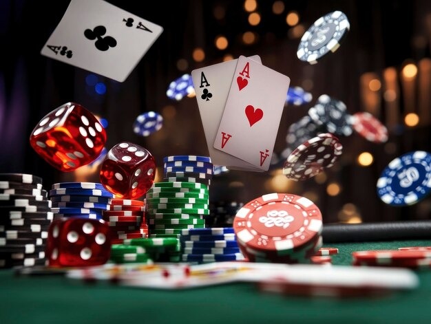 Three Card Poker hand rankings and payout table